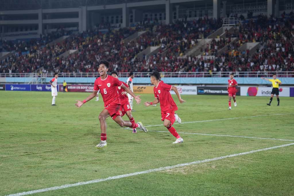 Hasil Piala AFF U-16 2024: Brace Pemain EPA Dewa United FC Bawa Timnas Indonesia U-16 Hajar&nbsp;Filipina